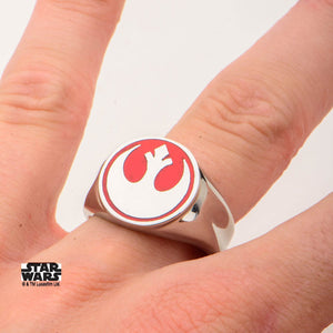 Star Wars Red Rebel Alliance Symbol Ring - Jewelry Brands Shop