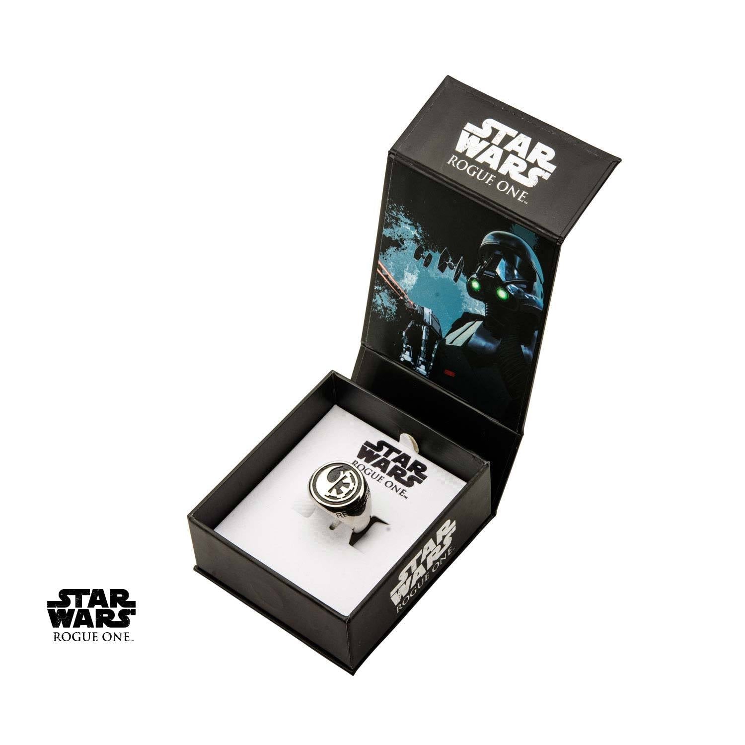 Star Wars Rogue One Rebel Alliance/Galactic Empire Symbol Ring - Jewelry Brands Shop