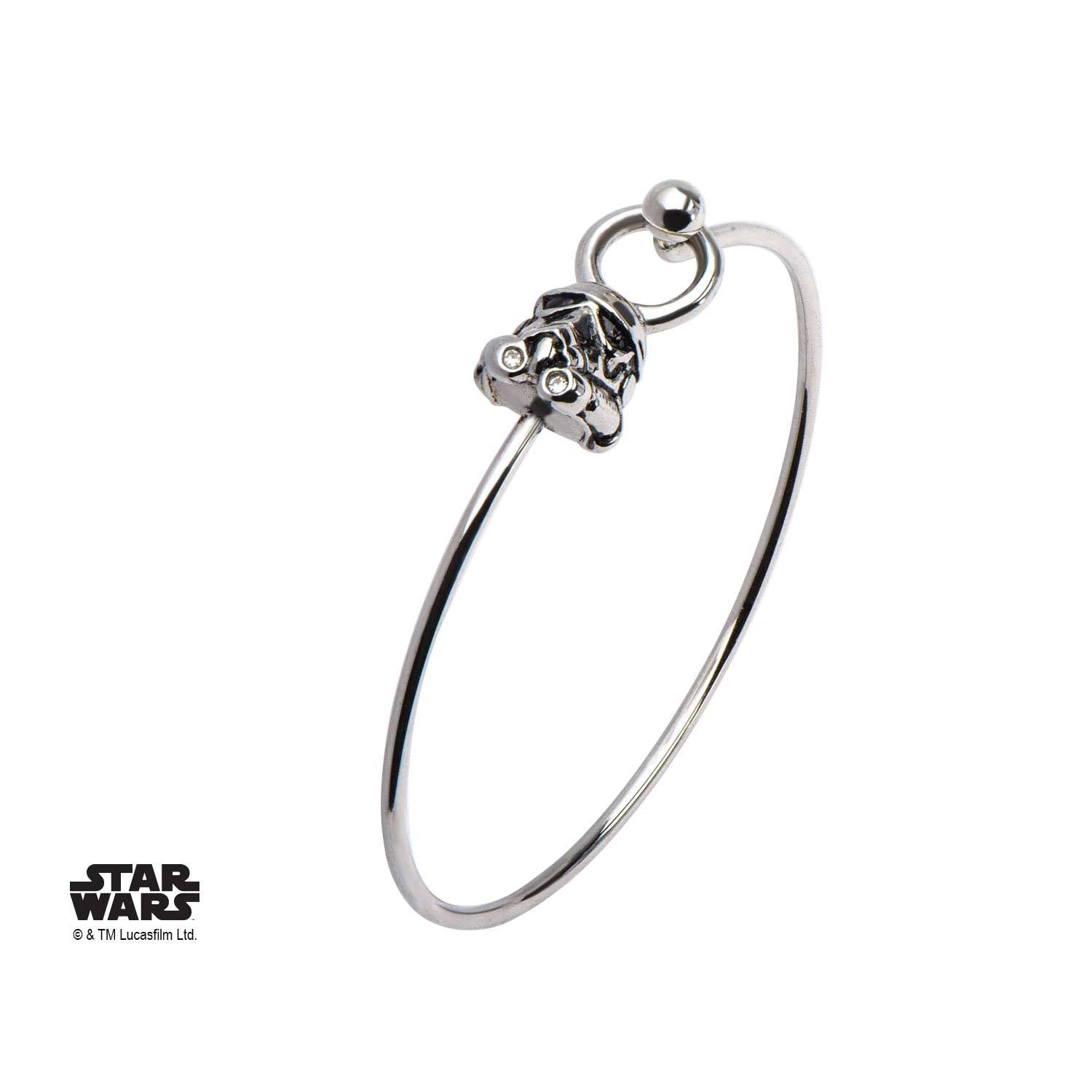 Star Wars Stormtrooper Bangle Bracelet - Jewelry Brands Shop