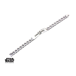 Star Wars Stormtrooper ID Curb Chain Bracelet - Jewelry Brands Shop