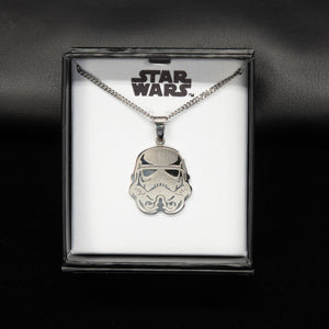 Star Wars Stormtrooper Small Pendant Necklace - Jewelry Brands Shop