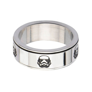 Star Wars Stormtrooper Spinner Ring - Jewelry Brands Shop