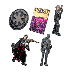 Star Wars Survey The Runs On Jedha Pin Set (6pcs) - Jewelry Brands Shop