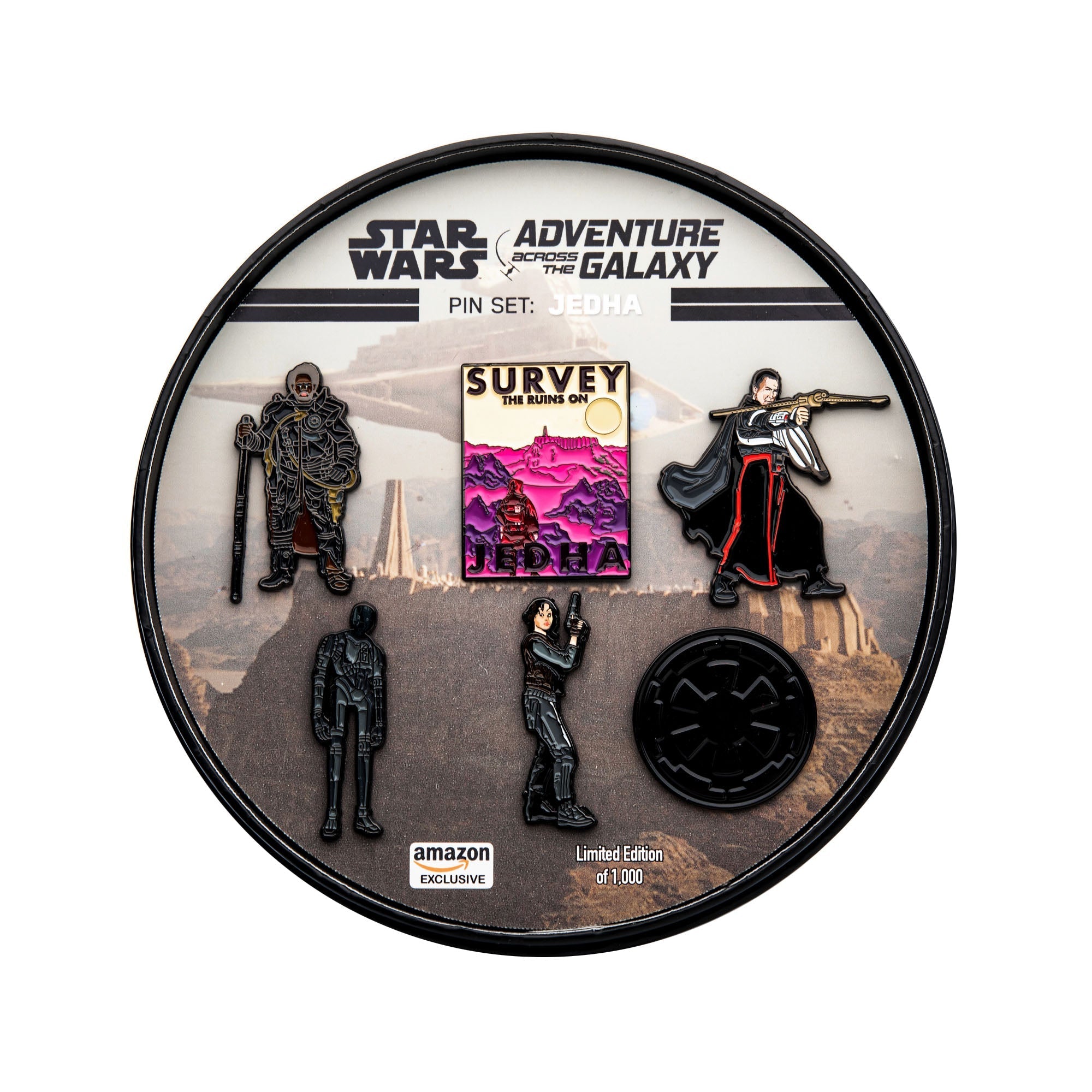 Star Wars Survey The Runs On Jedha Pin Set (6pcs) - Jewelry Brands Shop