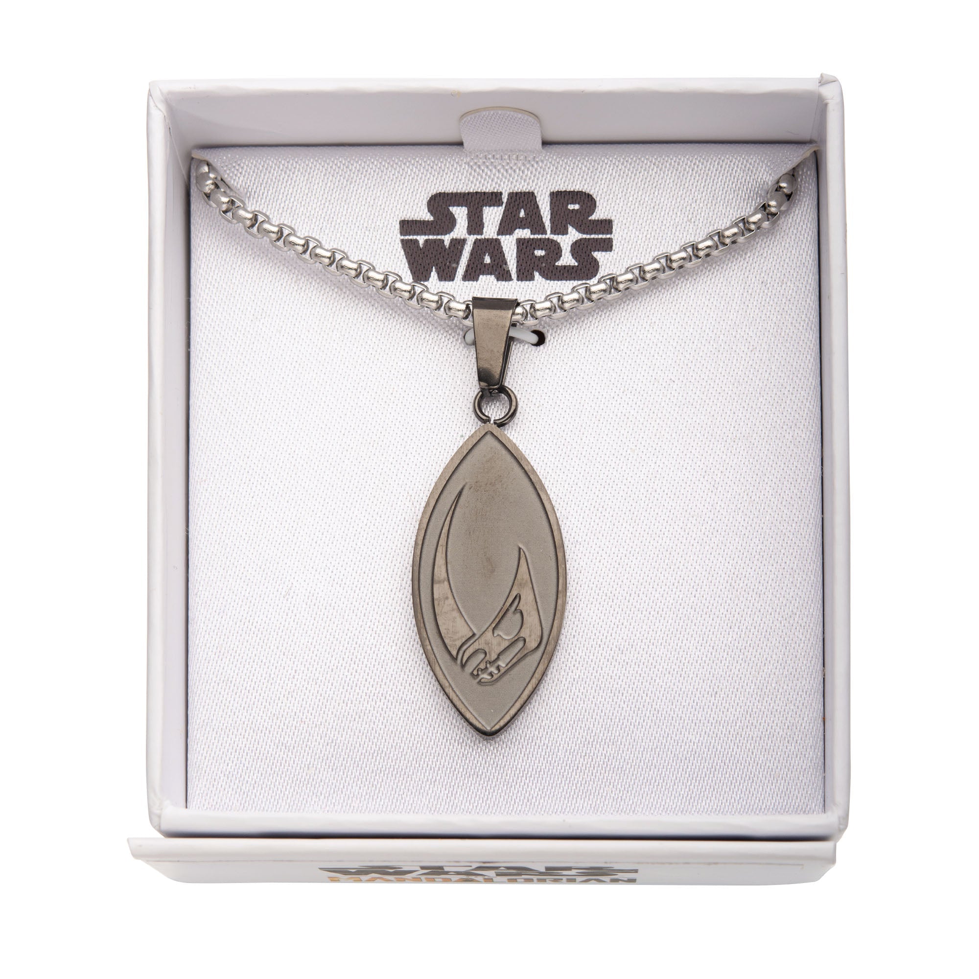 Star Wars The Mandalorain Mudhorn Crest Pendant Necklace - Jewelry Brands Shop