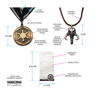 Star Wars The Mandalorian Gift Set - Jewelry Brands Shop