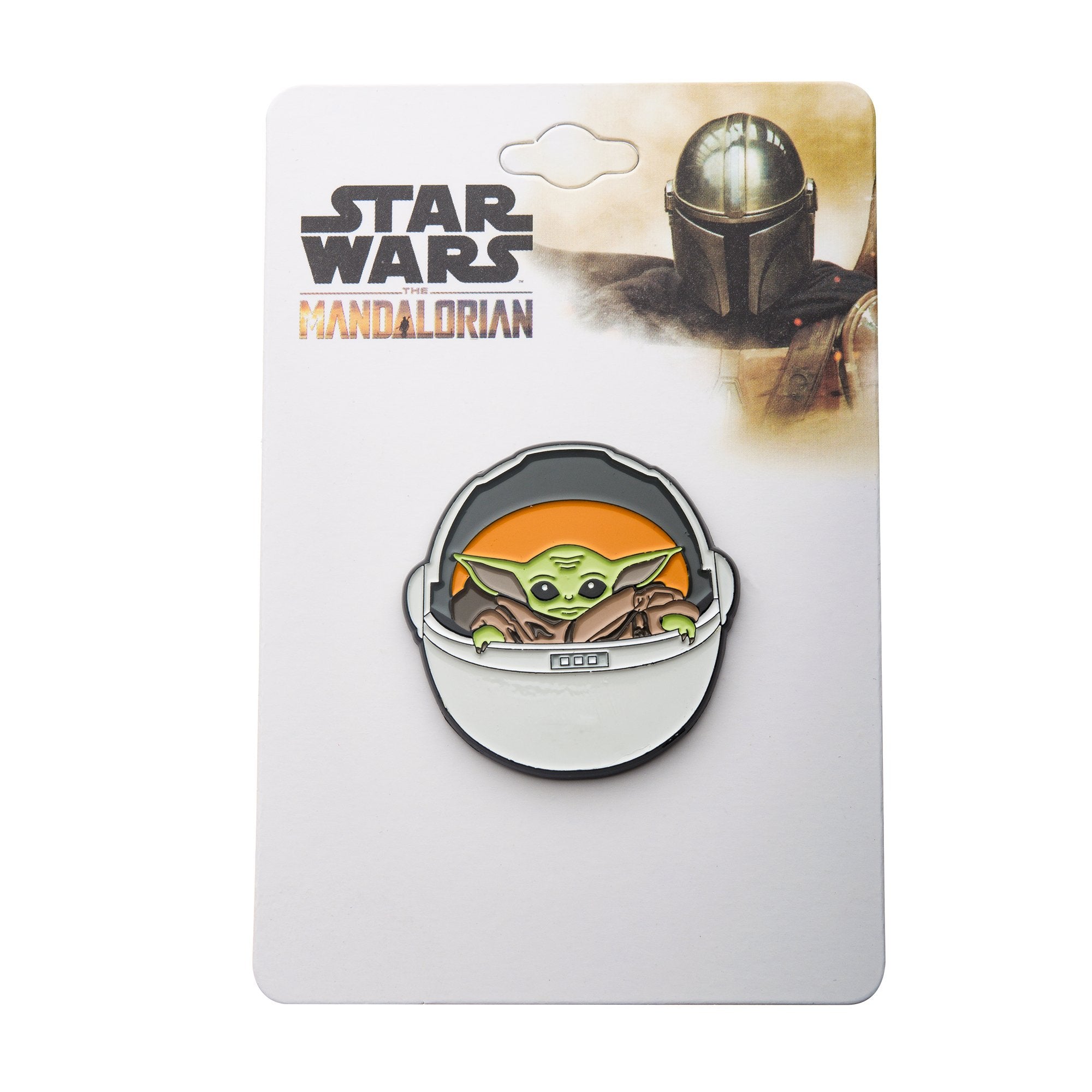 Star Wars: The Mandalorian Grogu (AKA: Baby Yoda/ The Child) Carriage Lapel Pin - Jewelry Brands Shop