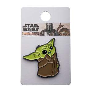 Star Wars: The Mandalorian Grogu (AKA: Baby Yoda/ The Child) Enamel Pin - Jewelry Brands Shop