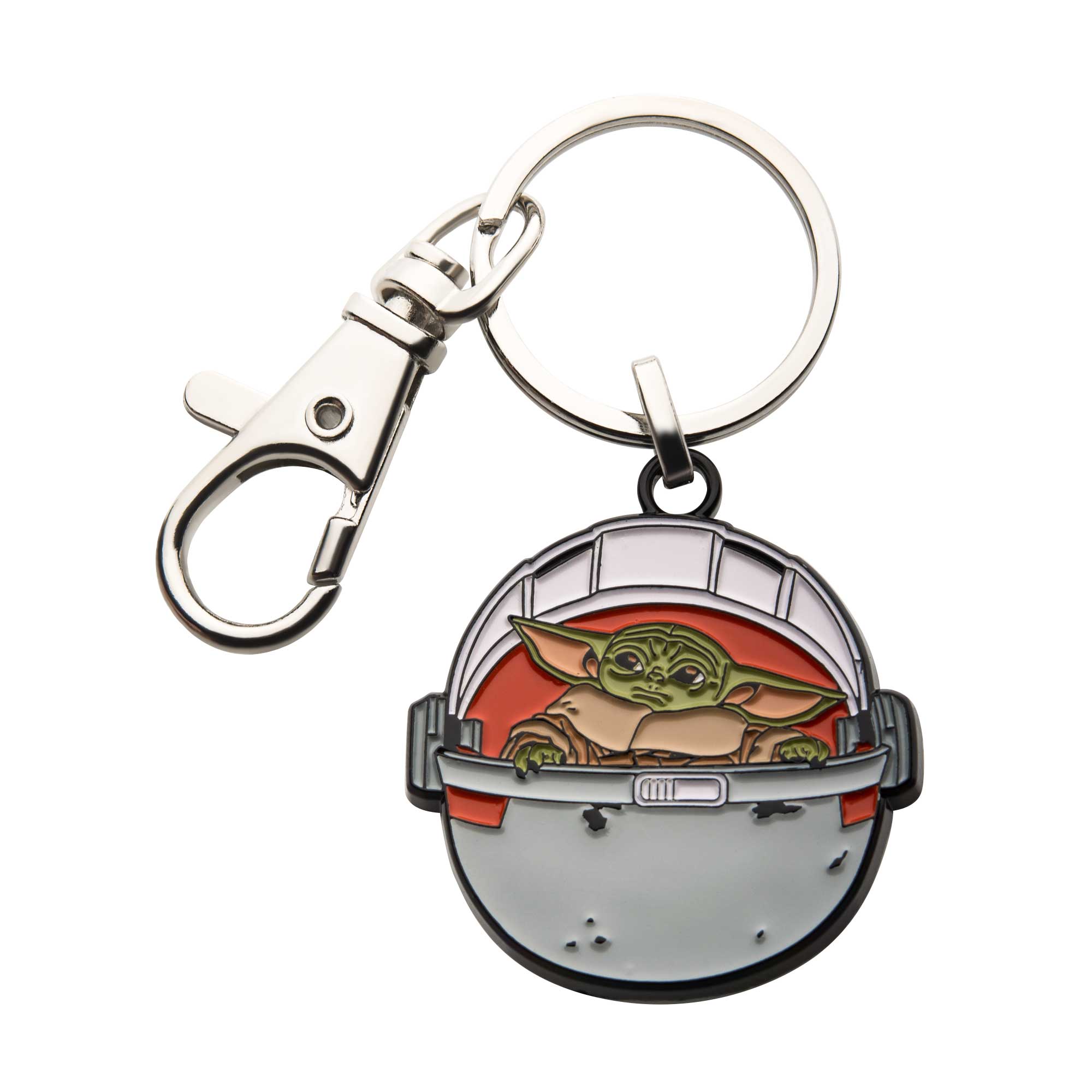 Star Wars: The Mandalorian Grogu (AKA: Baby Yoda/ The Child) Pod Keychain - Jewelry Brands Shop