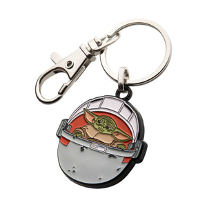 Star Wars: The Mandalorian Grogu (AKA: Baby Yoda/ The Child) Pod Keychain - Jewelry Brands Shop