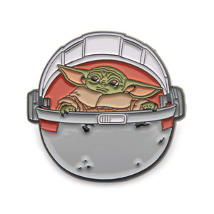 Star Wars: The Mandalorian Grogu (AKA: Baby Yoda/ The Child) Pod Lapel Pin - Jewelry Brands Shop