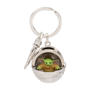 Star Wars: The Mandalorian Grogu (AKA: Baby Yoda/ The Child) Pram Keychain - Jewelry Brands Shop