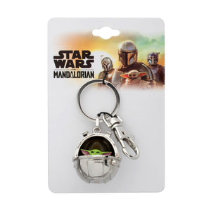 Star Wars: The Mandalorian Grogu (AKA: Baby Yoda/ The Child) Pram Keychain - Jewelry Brands Shop