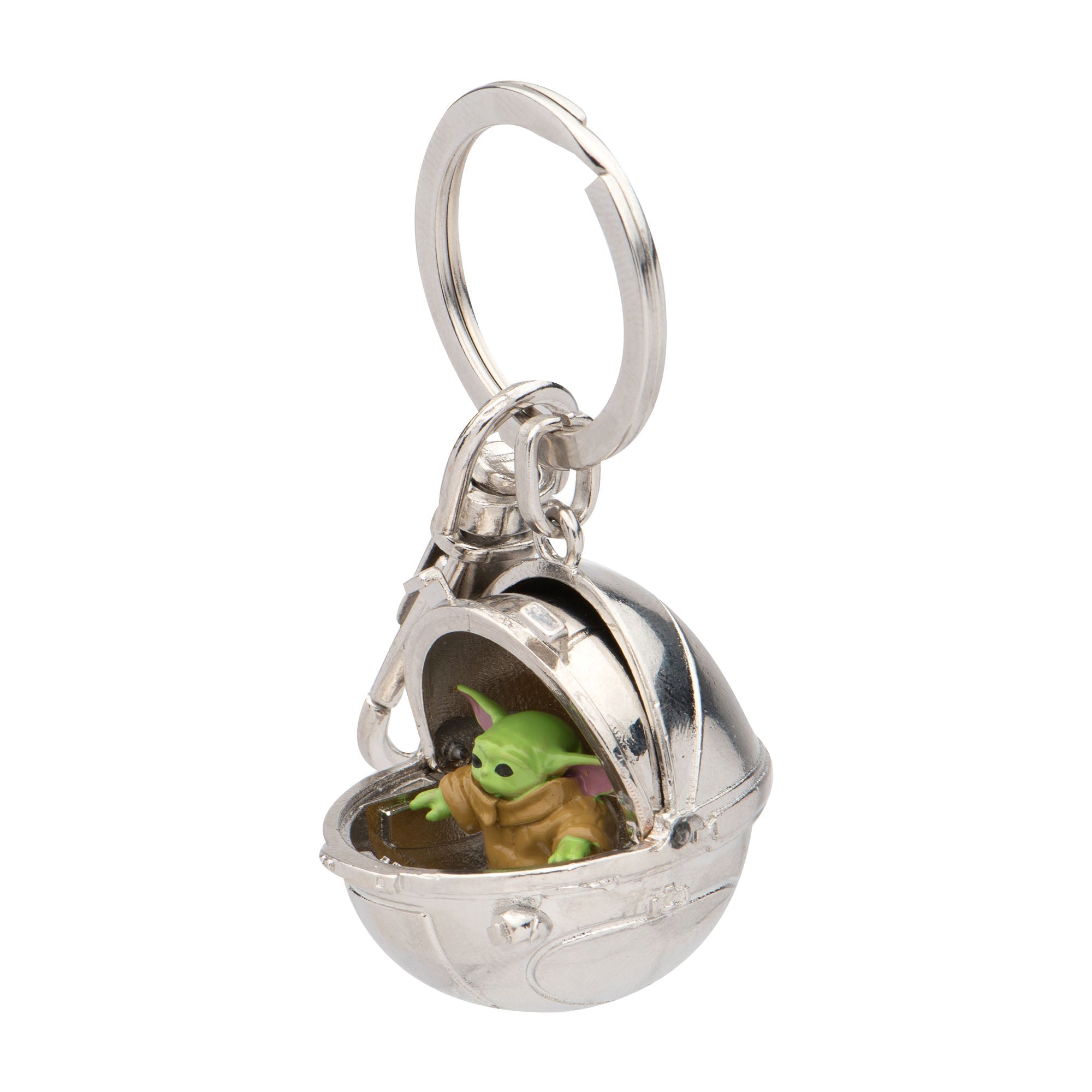 Star Wars: The Mandalorian Grogu (AKA: Baby Yoda/ The Child) Pram Keychain - Jewelry Brands Shop