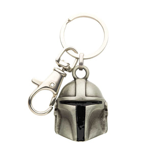 Star Wars The Mandalorian Mando Helmet Keychain - Jewelry Brands Shop