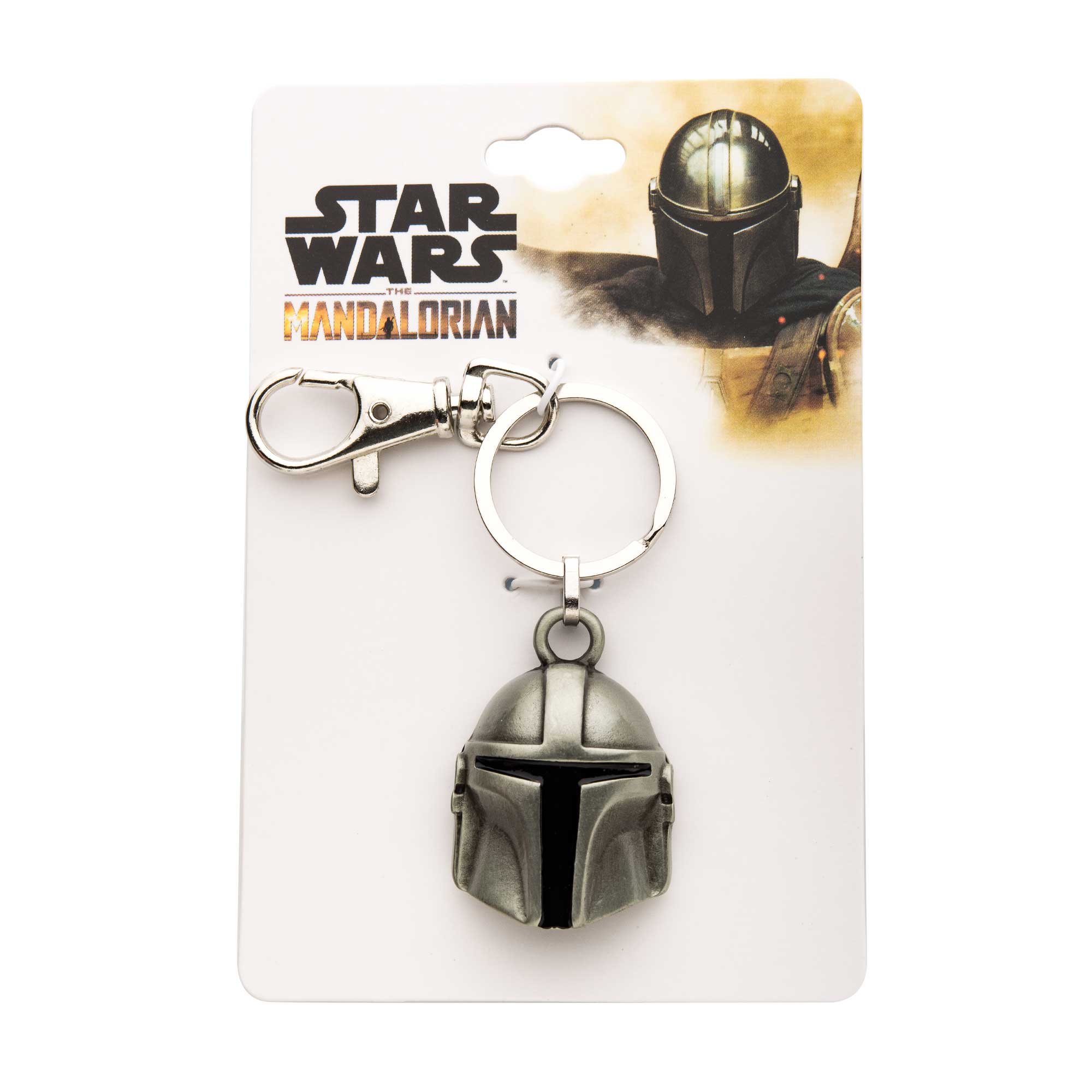 Star Wars The Mandalorian Mando Helmet Keychain - Jewelry Brands Shop