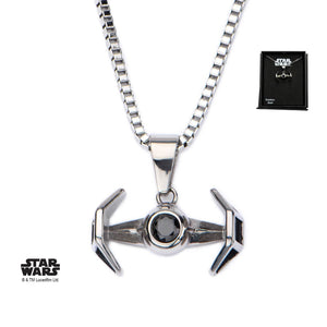 Star Wars Tie Fighter Pendant Necklace - Jewelry Brands Shop