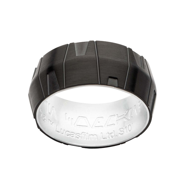 Star Wars Vader Steel Meditation Chamber "You Are In Command Now" Ring