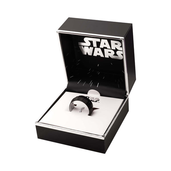 Star Wars Vader Steel Meditation Chamber "You Are In Command Now" Ring