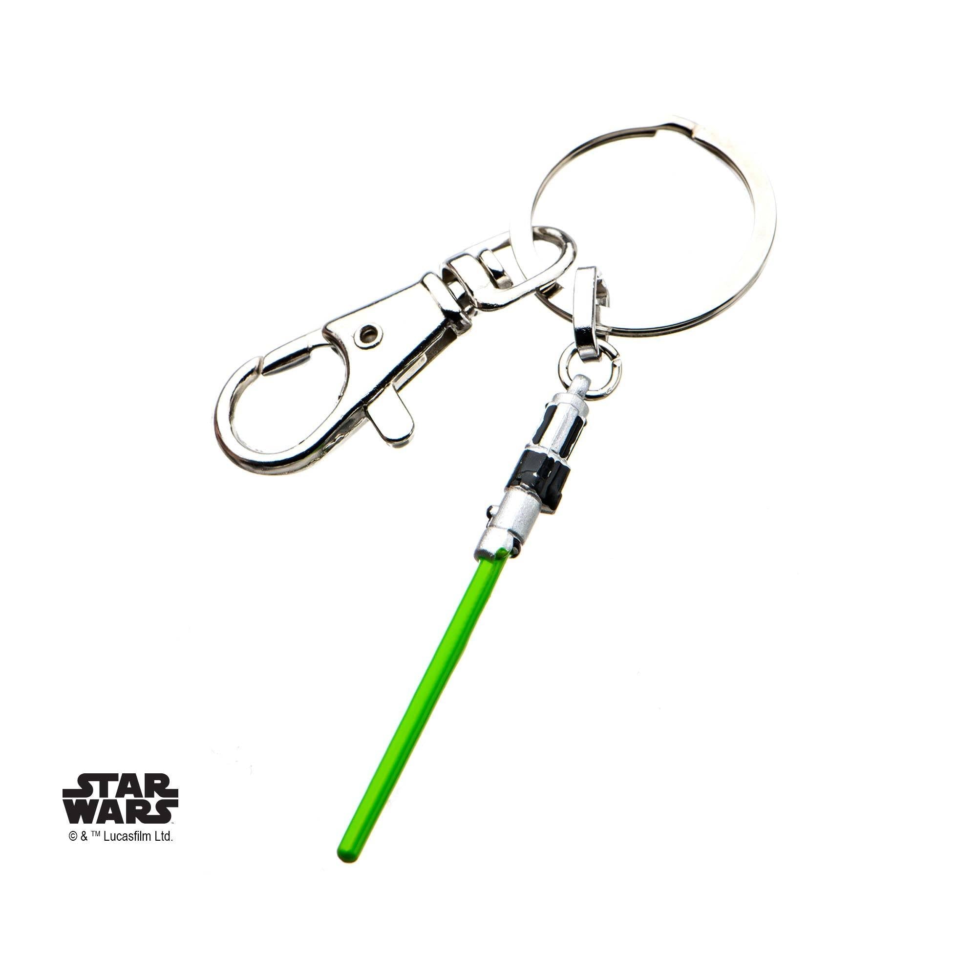 Star Wars Yoda Lightsaber Keychain - Jewelry Brands Shop