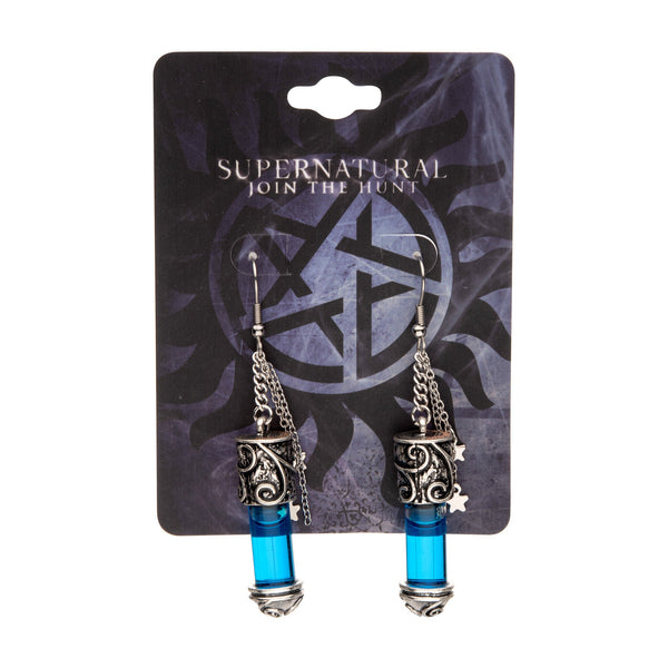Super Natural Angel Vial Drop Earrings