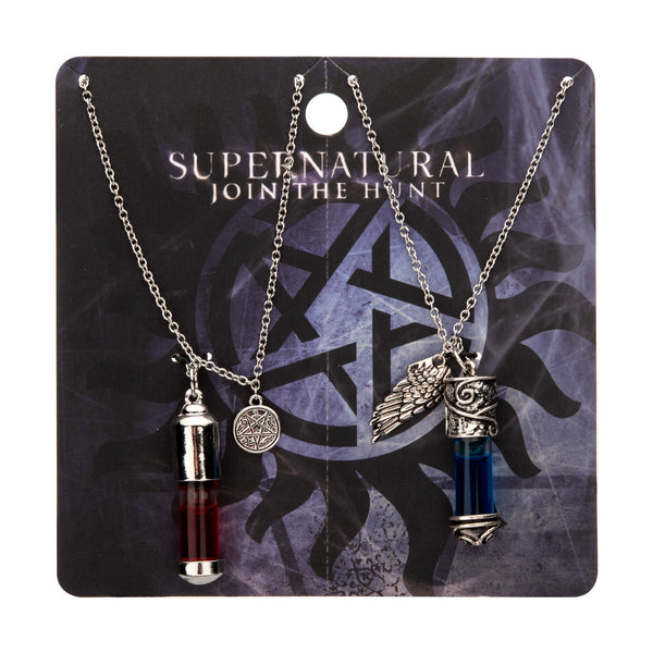SuperNatural 3D Vile Best Friends Necklace Set