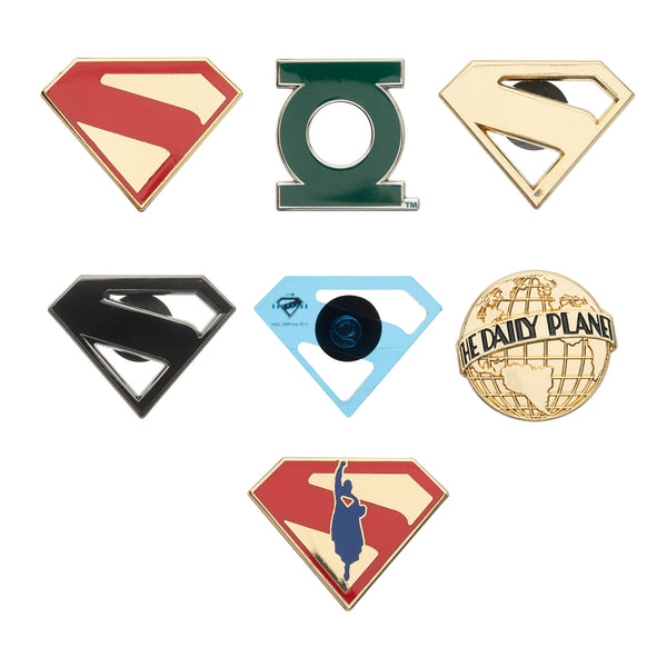 Superman Movie Logo Blind Box Pin – Individual Collectible Pins