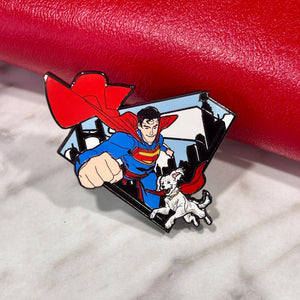 Superman Enamel Pin