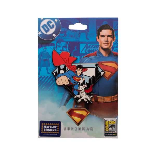 Superman Enamel Pin