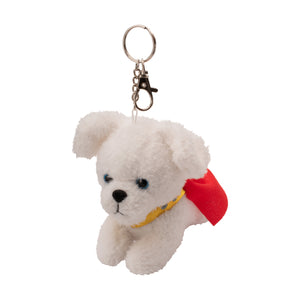 Superman Movie Krypto Plush Keychain
