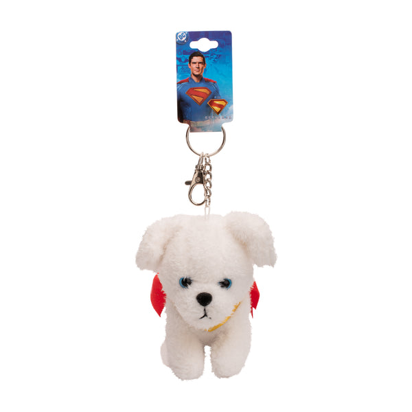 Superman Movie Krypto Plush Keychain