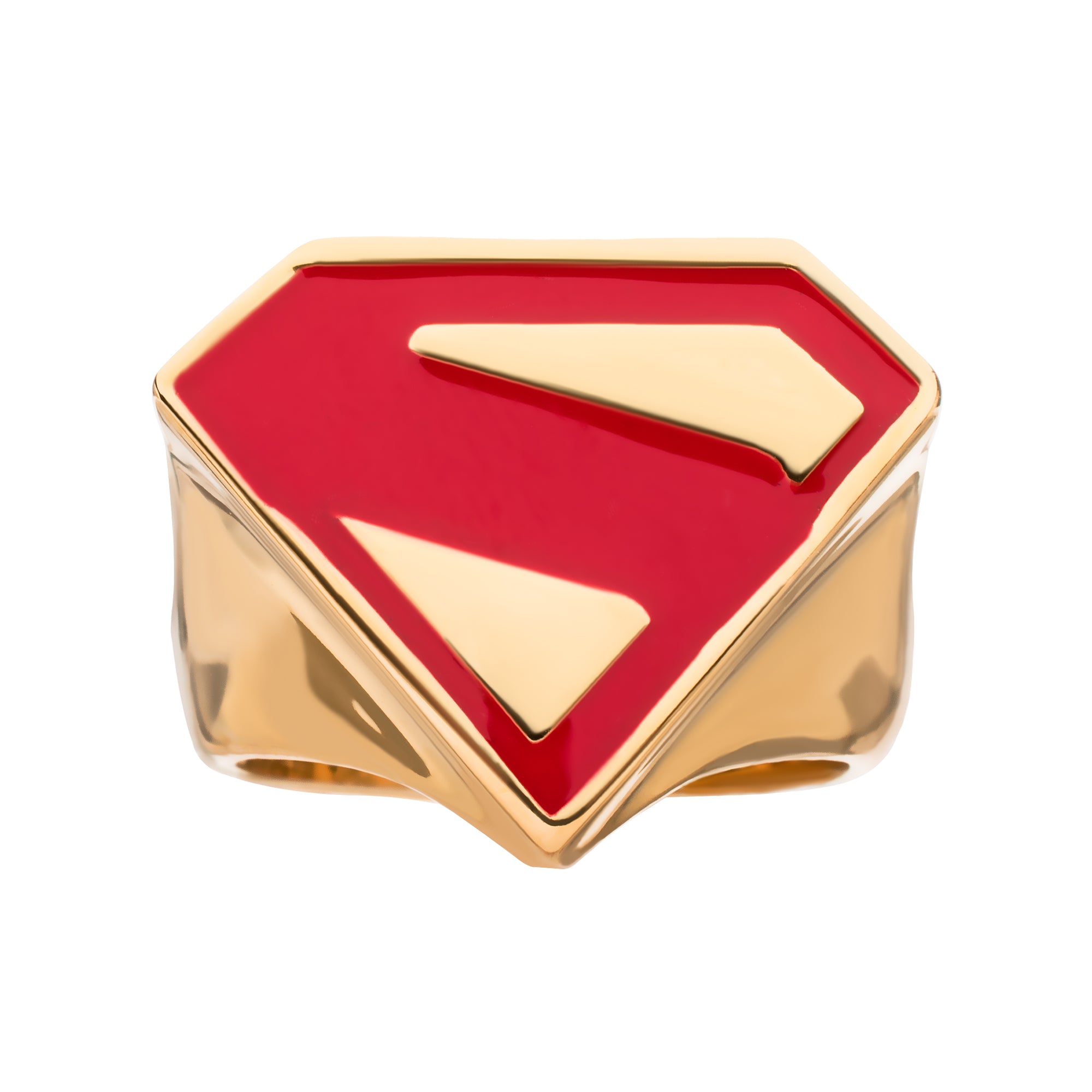 Superman Logo Signet Ring