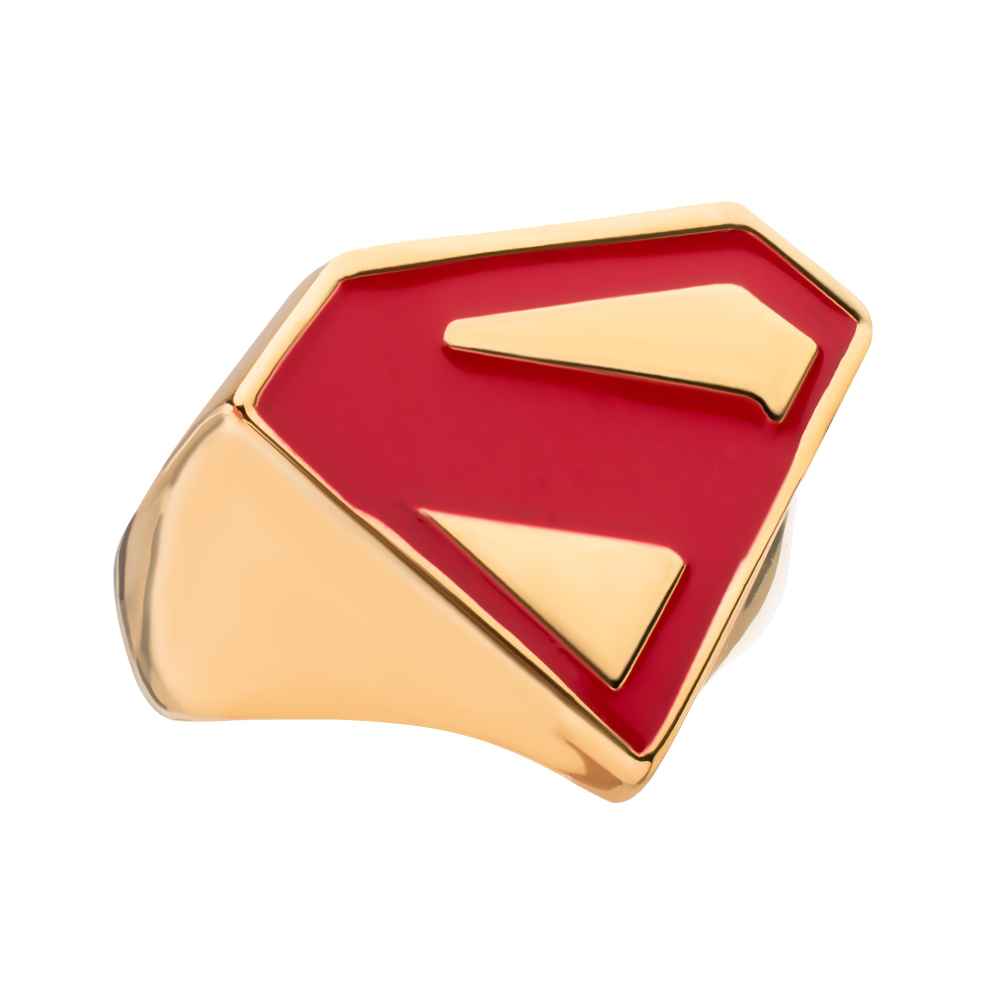 Superman Logo Signet Ring