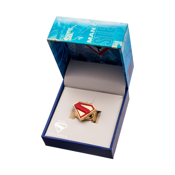 Superman Movie Logo Ring – Collectible Jewelry Inspired by Superman 2025