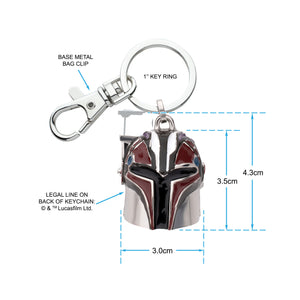 Star Wars Ahsoka Sabine Wren Helmet Keychain