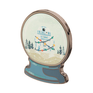 Star Wars R2-D2 Winter Snow Globe Pin