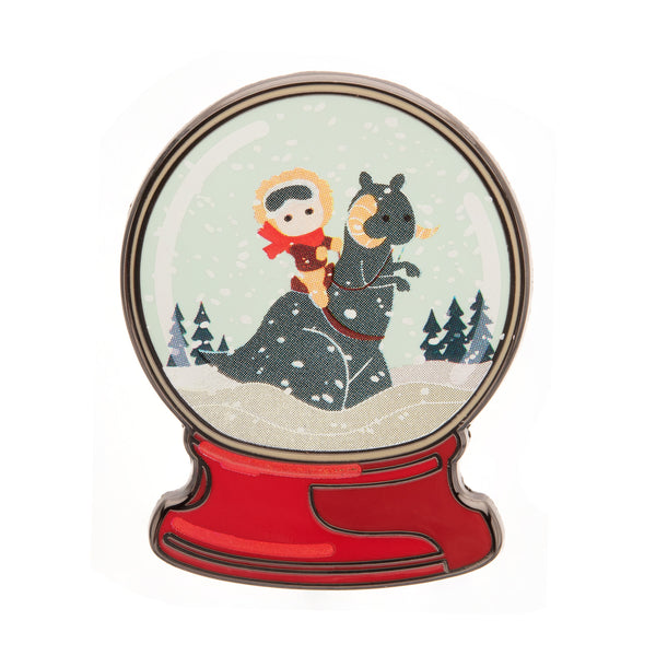 Star Wars Tauntaun Winter Snow Globe Pin
