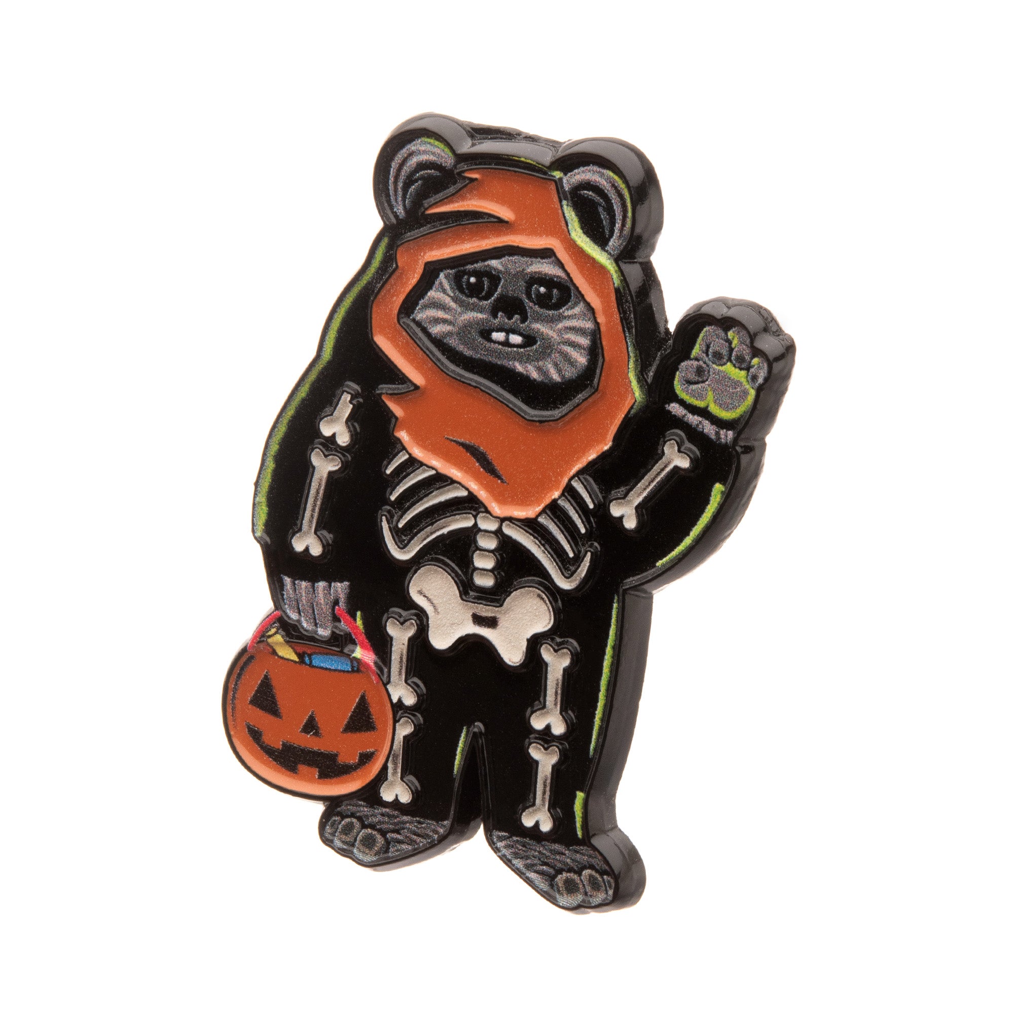 Star wars Ewok Skeleton Halloween Pin