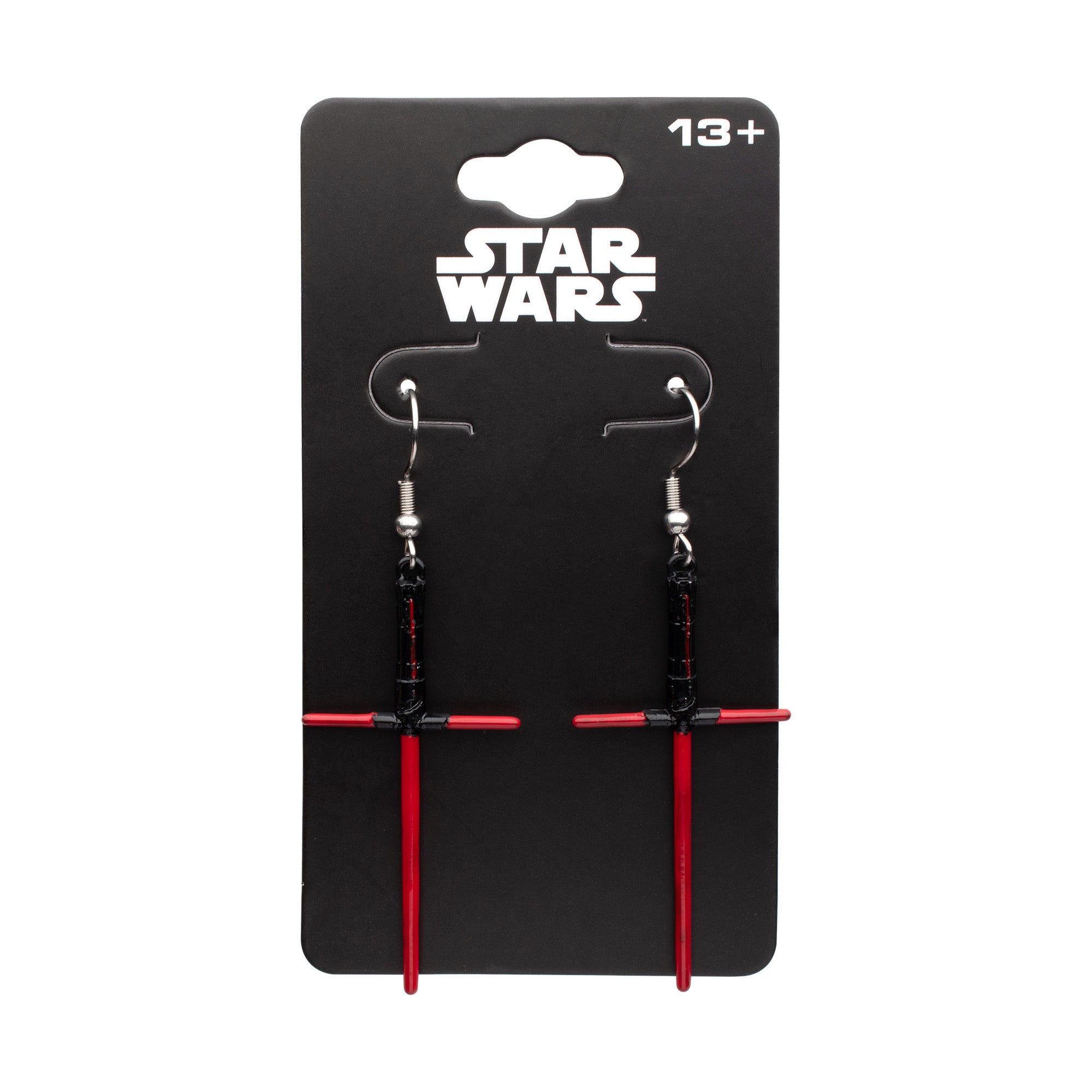 Star Wars Kylo Ren Lightsaber Drop Earrings