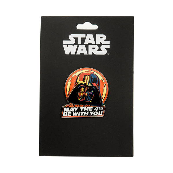 Star Wars Darth Vader May the 4th be with You Enamel Pin