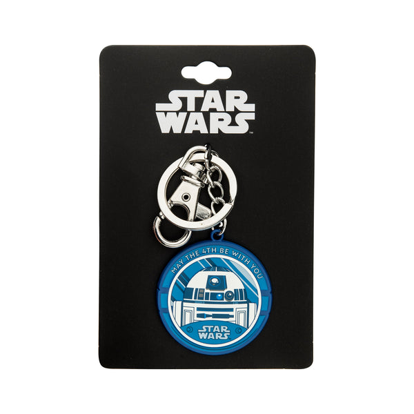 Star Wars R2-D2 May the 4th Be With You Keychain