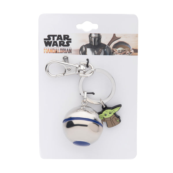 Star Wars: The Mandalorian Grogu (AKA: Baby Yoda/ The Child) Razor Crest Shifter Keychain
