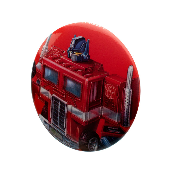 Hasbro Transformers Animated Optimus Prime Button Pin