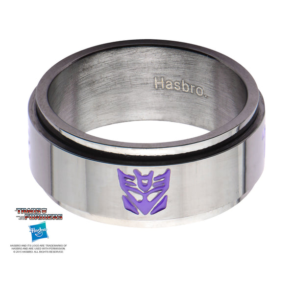 Transformers Decepticon Spinner Ring