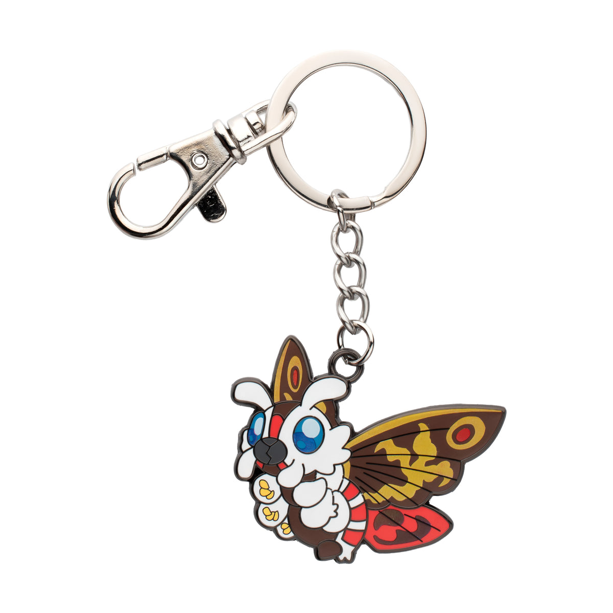 Godzilla Mothra Enamel Charm Keychain