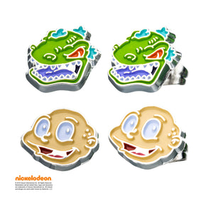 Tommy and Reptar Stud Earrings Set - Jewelry Brands Shop