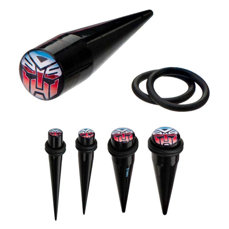 Transformers Autobot Logo Acrylic Taper