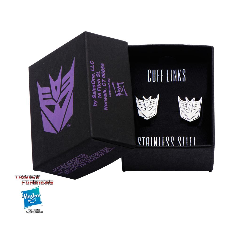 Transformers Decepticon Logo Cufflinks - Jewelry Brands Shop