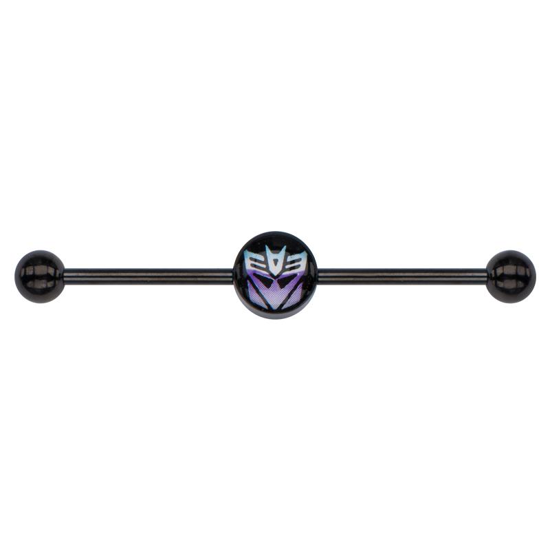 Transformers Decepticon Logo Industrial Barbell