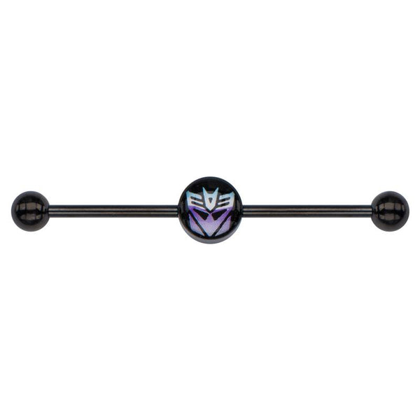 Transformers Decepticon Logo Industrial Barbell